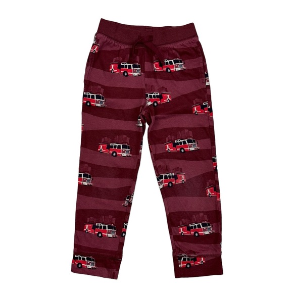 Like New GAP Firetruck Pull On Joggers Size 5 Maroon Red - Picture 9 of 12
